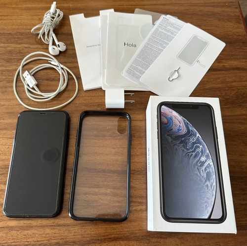 Apple iPhone XR 64 Gb Negro Impecable Con Complementos