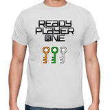 Playera Camiseta Ready Player One 3 Llaves C/ Envio + Regalo