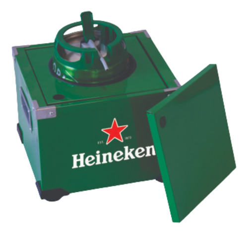 Cooler Personalizado P/ Barril De Heineken 5 Litros 