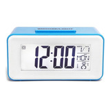 Reloj Despertador Alarma Digital Inteligente Termometro Lcd