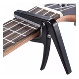 Capotraste Capo Braçadeira Para Ukelele Ukulele + Palhetas 