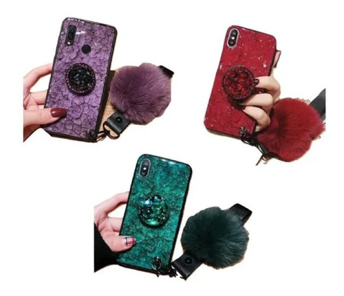 Funda Para Xiaomi Pompon Soporte Case