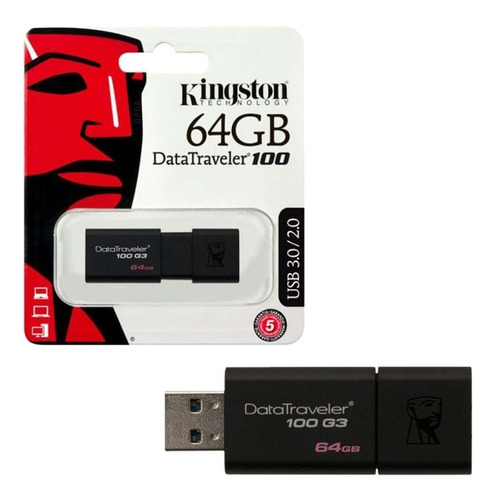 Memoria Usb 64gb Kingston Envió Incluido