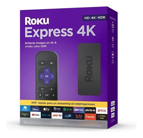 Roku Express 4k Streaming Tv Uhd Hdr 3940mx 1gb