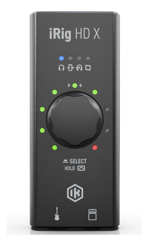 Irig Hd X Interface De Audio Universal Ik P/guitarra E Baixo