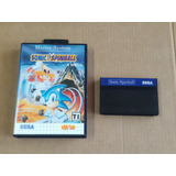 Sonic Spinball -- 100% Original -- Sega Master System 