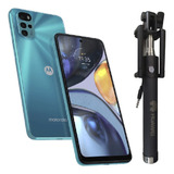 Motorola G22 4/128gb Azul+ Selfie Stick