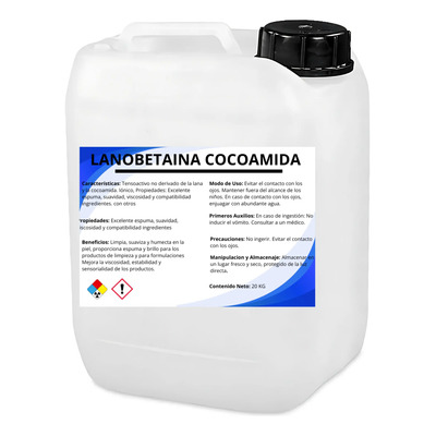 Lanobetaína Cocoamida Propil Betaina Dehyton 20 Kg | Envío gratis