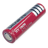 Pila Recargable 18650 3.7v Bateria Li-ion Sin Teton.