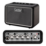 Mini Amplificador Laney Para Guitarra Mini Stb Superg De 2 Canales, Color Negro, 9 V