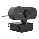 Webcam Full Hd C/ Microfone Usb 360° Computador Câmera Pc