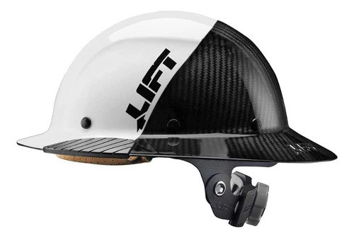 Lift Safety -hard Hats Dax Carbon Fifty 50 Blanco Hdf50c-19.