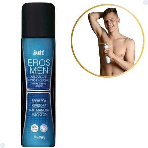 Desodorante Íntimo E Corporal Masculino Feminino Eros Intt 