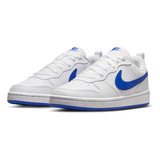 Tenis De Niños Grandes Nike Court Borough Low Recraft Blanco