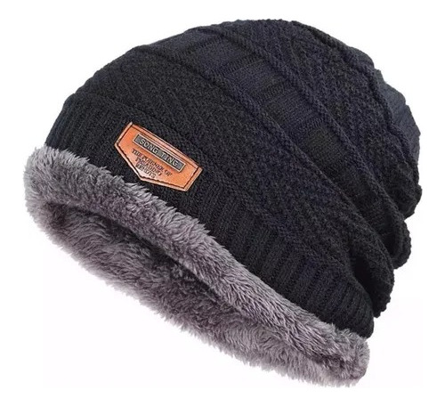 Touca De Lã Forrada Masculino Adulto Toca Gorro Toucas Frio 