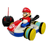 Carro Control Remoto Mario Kart Luces Sonido  Mario Bros