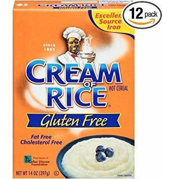 Crema De Cereal De Arroz Sin Gluten Caliente, 14 Onzas (paqu