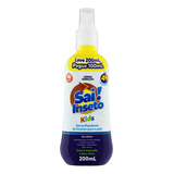  Sai! Inseto Kids Repelente Spray Suave Frasco Leve 200ml