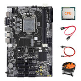 Placa Madre B75 12 Pcie Eth Mining Lga1155+cpu Aleatoria+ven