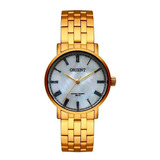 Relógio Feminino Casual Dourado Madreperola Orient Fgss0128