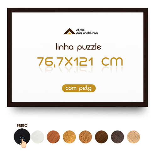 Moldura Quebra Cabeça Grow Puzzle 3000 Peças 76,7 X 121 Petg