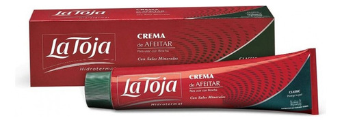 Crema De Afeitar La Toja X 150 Ml Original Barba Barberia