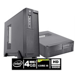 Computador Mini Slim Core I5 4gb 500gb Sata / Wifi