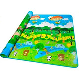 Alfombra Colchoneta Infantil Anti Golpe Bebe 180x150cm