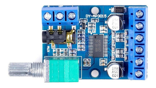 Modulo Amplificador Audio 30w Stereo Ap3015 8-24v Cc Clase D