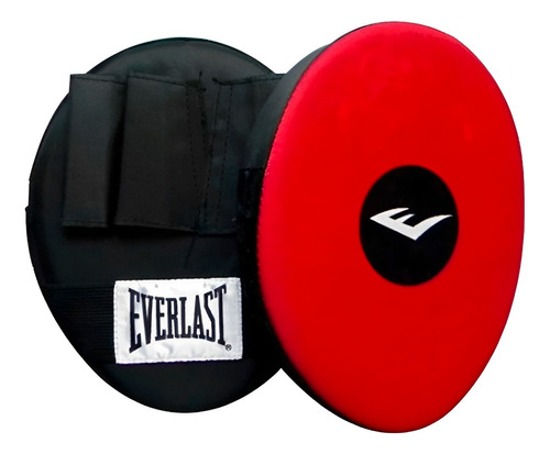 Par De Manoplas De Golpeo Everhide Negro/rojo Everlast Boxeo