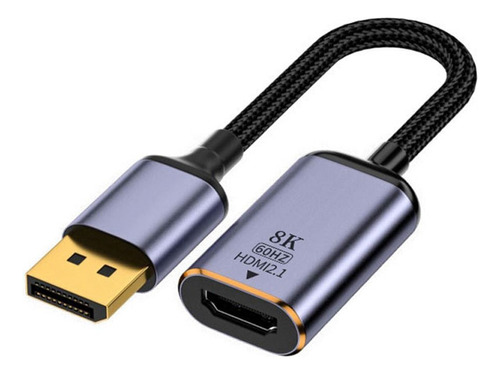 Adaptador De Vídeo Compatible Con Hdmi A Conversor Usb-c 8k