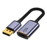 Adaptador De Vídeo Compatible Con Hdmi A Conversor Usb-c 8k