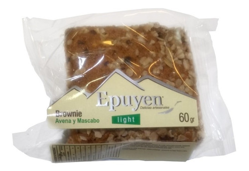 Brownie Epuyen Light Avena Y Mascabo