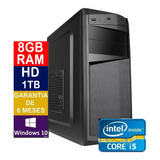 Pc Cpu Intel Core I5 + 8gb+ 1tb + Placa De Vídeo 1gb 