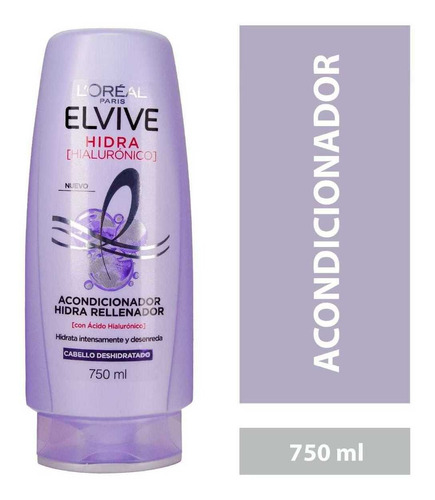 Acondicionador Hidra Hialurónico Elvive L´oréal Paris 750ml