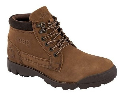 Bota Hiker Jeep 1950 D180127 Bronce Envio Gratis Msi