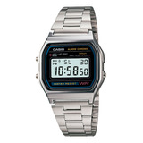 Reloj Digital De Pulsera Casio A158wa-1r Resistente Al Agua