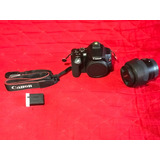  Canon Eos Rebel Sl3 Dslr Cor  Preto