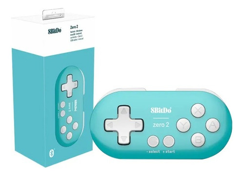 Gamepad 8bitdo Zero 2 Bluetooth Nintendo Switch Pc Color Celeste