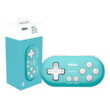 Controle 8bitdo Zero 2 Lançamento Verde Água Pc Switch  Andr