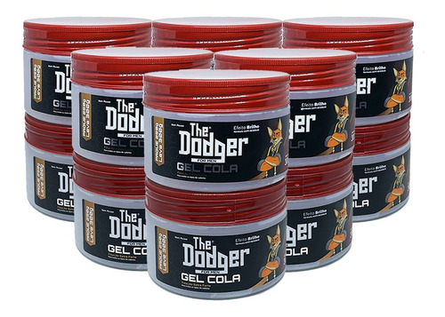 10 Gel Cola Atacado The Dodger® Profissional 300g Combo 