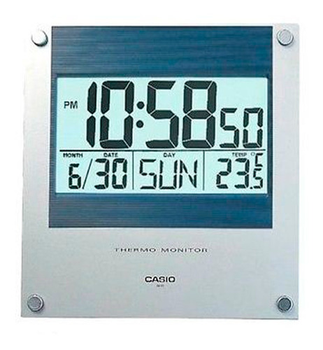 Reloj Casio Pared Id-11s-2df 100% Original