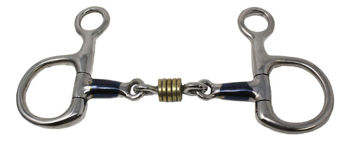 Challenger Acero Inoxidable 5 3 Piezas Dog Bone Snaffle Bauc