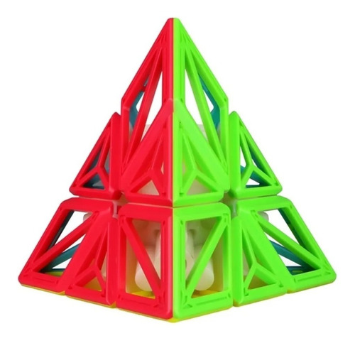 Cubo Rubik Qiyi Pyraminx Piramide Dna 3x3 Stickerless