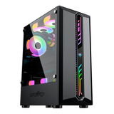 Gabinete Mid Tower Level Up Cassiopeia Rgb 1