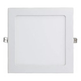 X10 Foco Panel Plafón Led 18w Embutido Cuadrado Luz Cálida