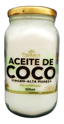 Aceite De Coco Orgánico 500ml - mL a $90