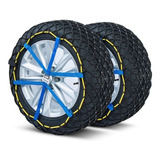 Juego Cadenas Tela Nieve Auto Rodado 235/45/18 Michelin Evo