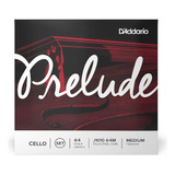 Encordado Cuerdas Cello Violonchelo 4/4 Daddario Prelude