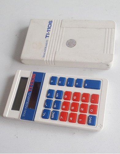 Calculadora Texas Instruments Ti-1106 - 1987 - No Envio - C3